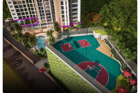 Condominio de 1 dormitorio en Jomtien Beach, Pattaya, Tailandia № 203593 - foto 14