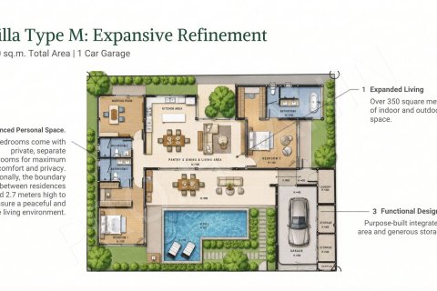Apartment in Hua Hin, Thailand 3 bedrooms № 194767 - photo 3