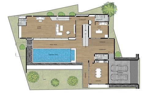 Chalet de 5 dormitorios en Kamala, Tailandia № 166281 - foto 28