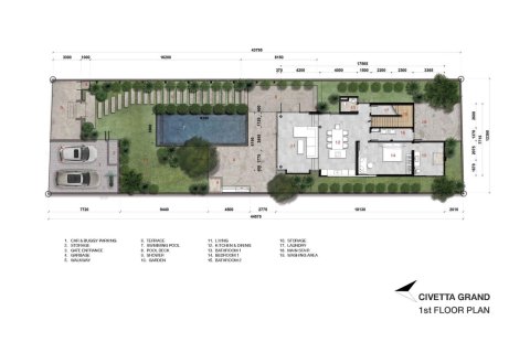 Chalet de 3 dormitorios en Rawai, Tailandia № 166280 - foto 13
