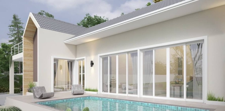 Chalet de 3 dormitorios en Hua Hin, Tailandia № 166693