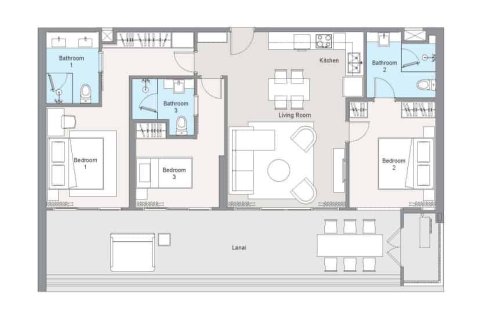 Condominio de 3 dormitorios en Layan Beach, Tailandia № 166695 - foto 7