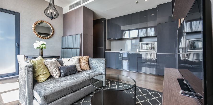 Condominio de 1 dormitorio en Bangkok, Tailandia № 186609
