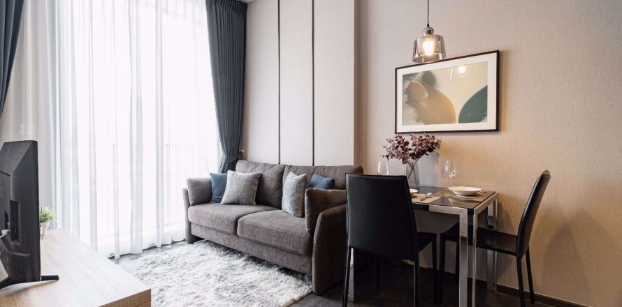 Condominio de 1 dormitorio en Bangkok, Tailandia en Edge Sukhumvit 23  № 111405