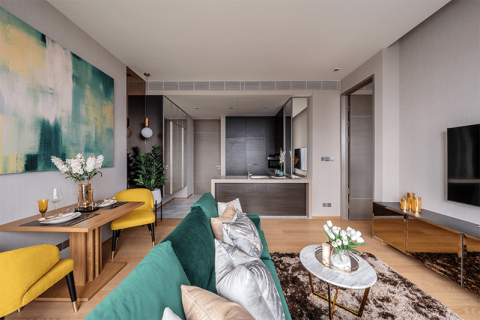Condominio de 1 dormitorio en Bangkok, Tailandia № 65987 - foto 7
