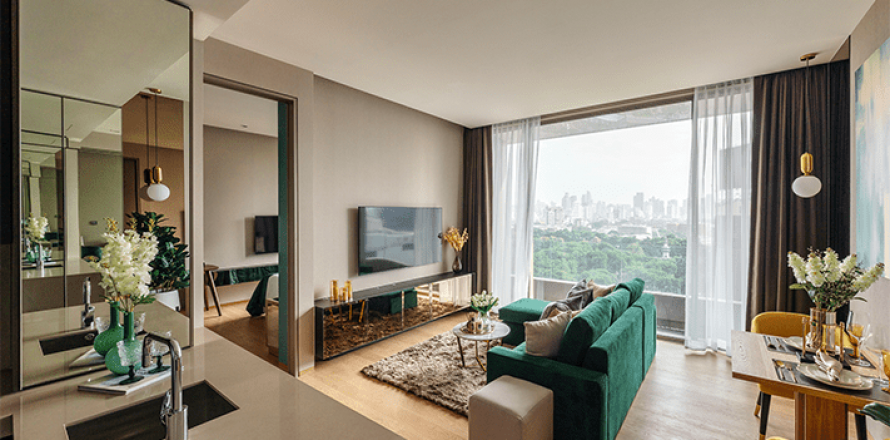 Condominio de 1 dormitorio en Bangkok, Tailandia № 65987