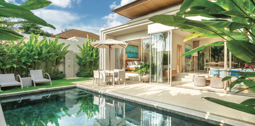 Casa de 4 dormitorios en Bang Tao, Tailandia № 36207