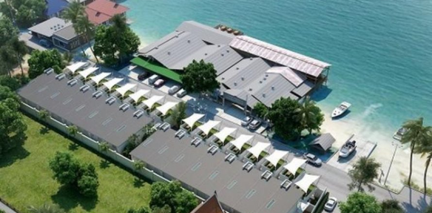 Chalet de 2 dormitorios en Jomtien Beach, Pattaya, Tailandia № 202495