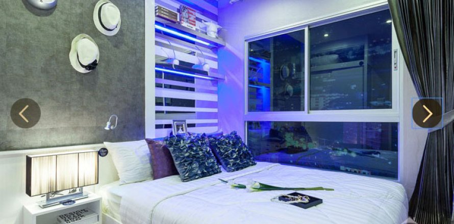 Estudio en el condominio en Pattaya, Tailandia № 204487
