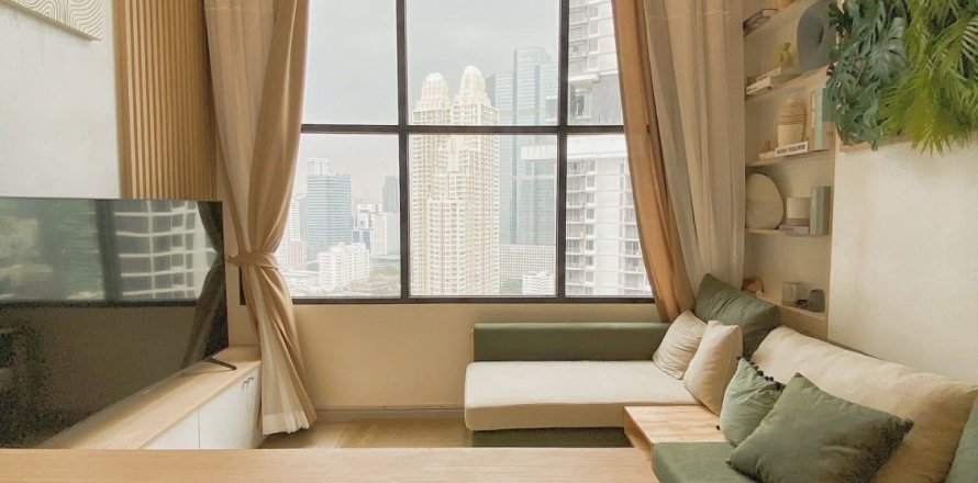 Studio in the Condo in Sathon, Bangkok, Thailand  № 150051