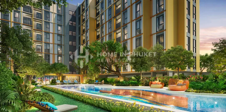 Condominio de 1 dormitorio en Wichit, Tailandia № 205911