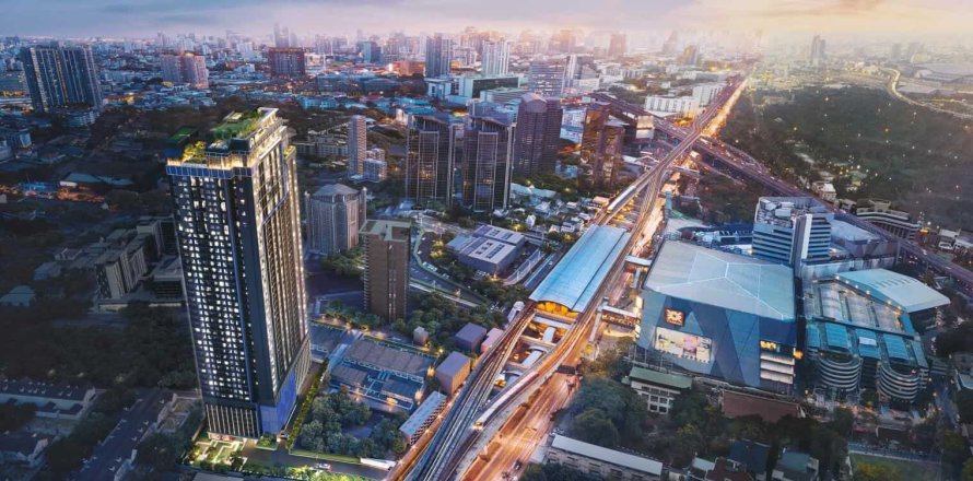 Condominio de 1 dormitorio en Lat Phrao, Bangkok, Tailandia № 166499