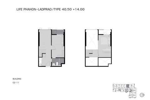 Condominio de 1 dormitorio en Lat Phrao, Bangkok, Tailandia № 166497 - foto 12