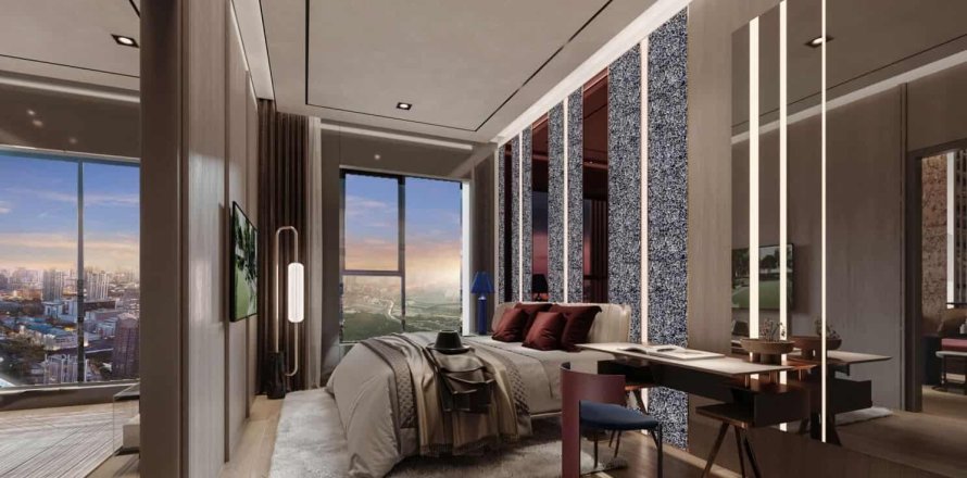 Condo à Lat Phrao, Bangkok, Thaïlande, 1 chambre № 166500