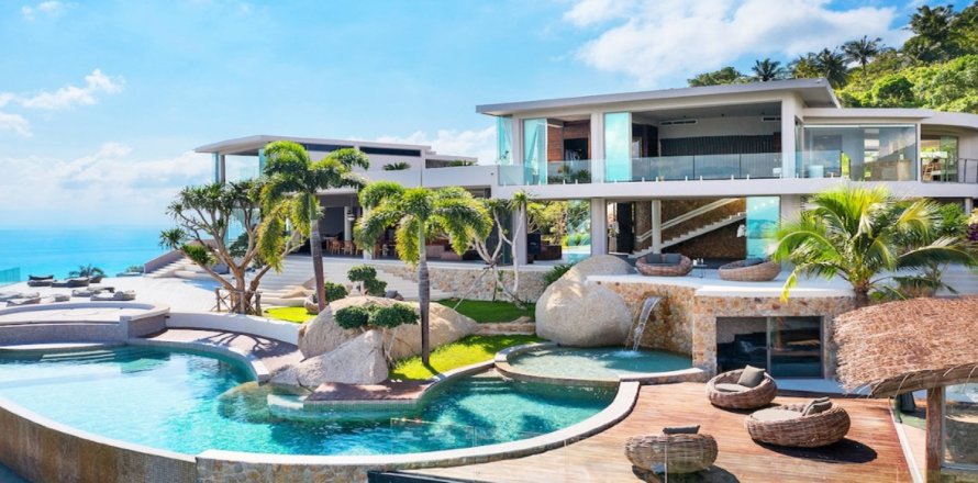 Casa de 5 dormitorios en Ko Samui, Tailandia № 180463