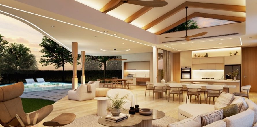 Chalet de 3 dormitorios en Bang Tao, Tailandia № 179517