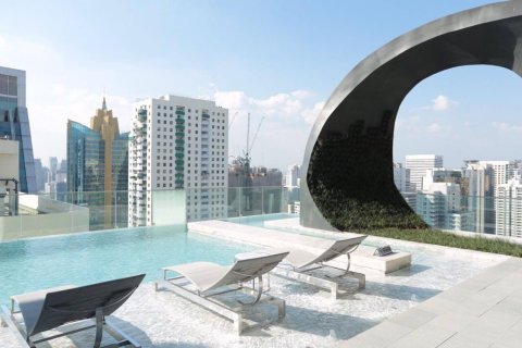 Studio in the Condo in Watthana, Bangkok, Thailand  № 153375 - photo 5
