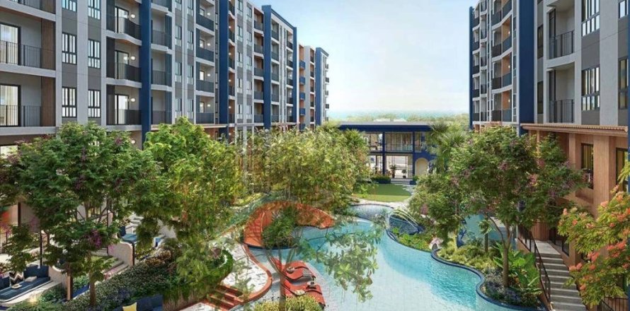 Condo in Hua Hin, Thailand, 2 bedrooms № 161463