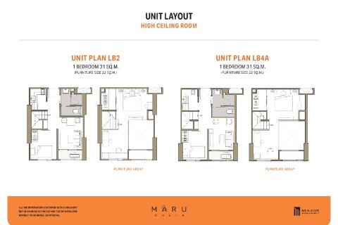 Condo in Sathon, Bangkok, Thailand, 1 bedroom  № 165209 - photo 17