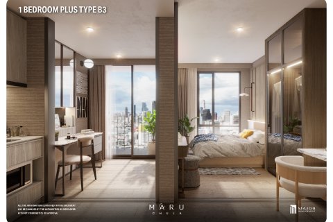 Eigentumswohnung in Sathon, Bangkok, Thailand, 1 Schlafzimmer  № 165210