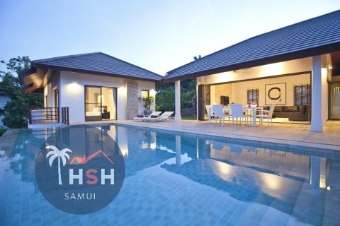 Chalet de 4 dormitorios en Ko Samui, Tailandia № 180099 - foto 13