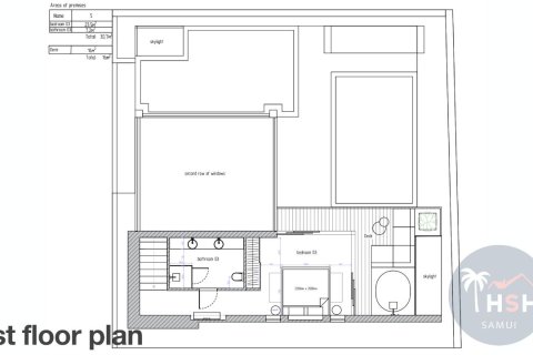 Chalet de 3 dormitorios en Ko Samui, Tailandia № 180097 - foto 20
