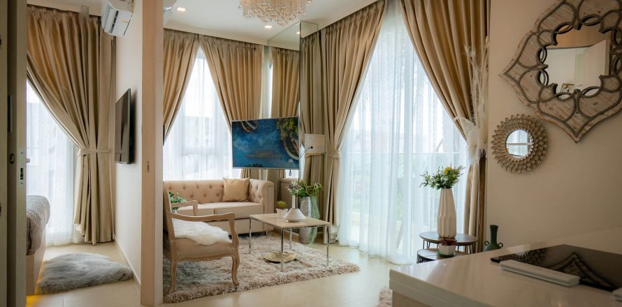 Apartamento de 1 dormitorio en Pattaya, Tailandia № 190894