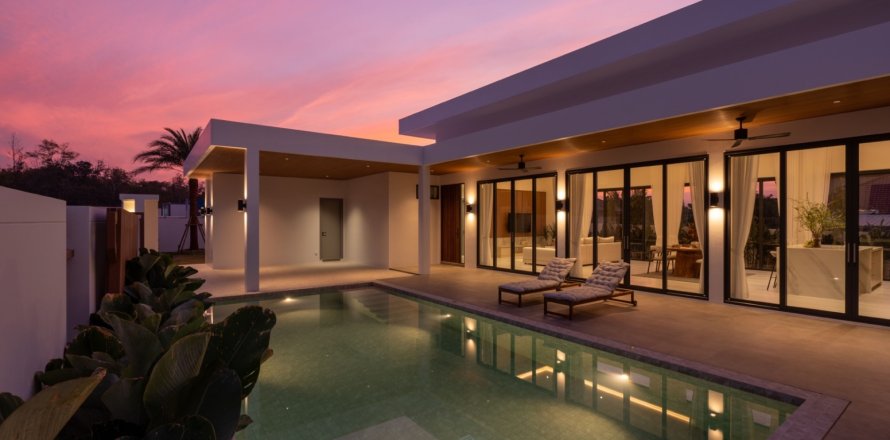 Chalet de 3 dormitorios en Hua Hin, Tailandia № 166253