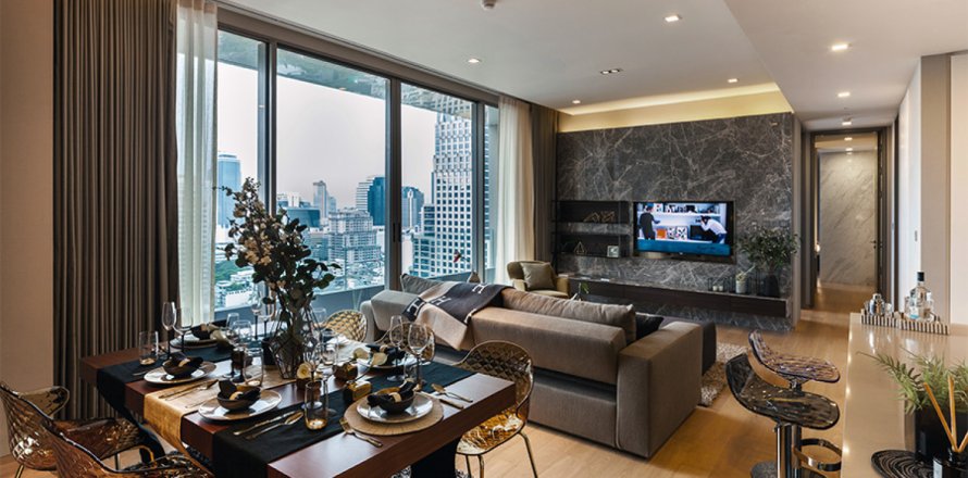 Condominio de 2 dormitorios en Bangkok, Tailandia № 181054