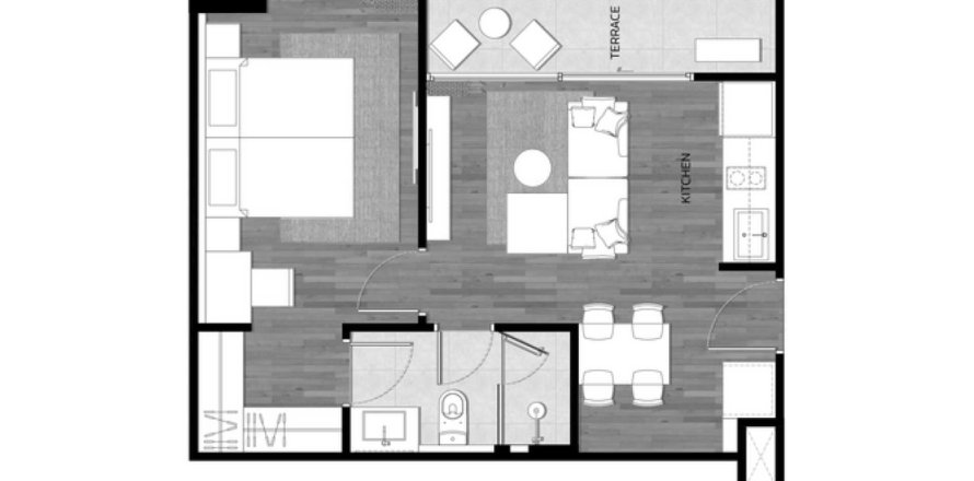 Sobre plano VIP Tropika Phase 1 en Phuket, Tailandia № 162358 - foto 1