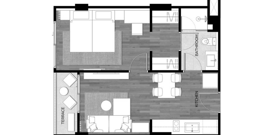 Sobre plano VIP Tropika Phase 1 en Phuket, Tailandia № 162358 - foto 1