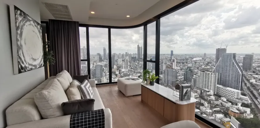 Condominio de 2 dormitorios en Bang Rak, Bangkok, Tailandia № 157012
