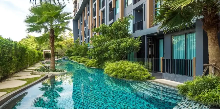 Estudio en el condominio en Phuket, Tailandia № 167809
