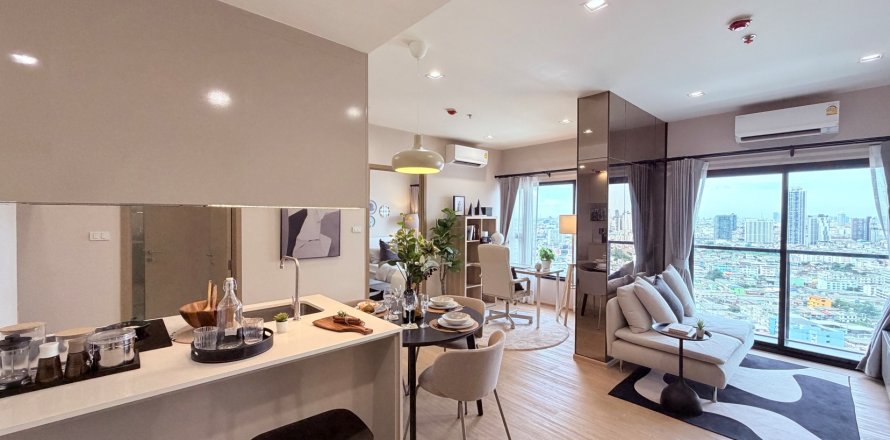 Condominio de 2 dormitorios en Thonburi, Bangkok, Tailandia № 166778