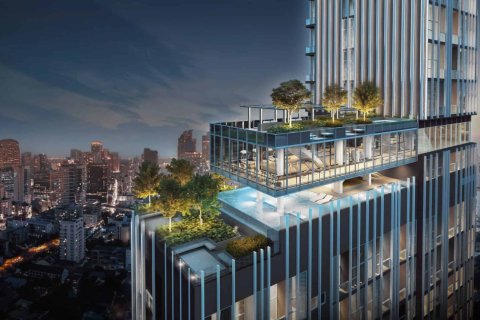 Condo in Bangkok, Thailand, 2 bedrooms  № 166781