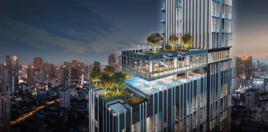 Condominio de 2 dormitorios en Bangkok, Tailandia № 166781
