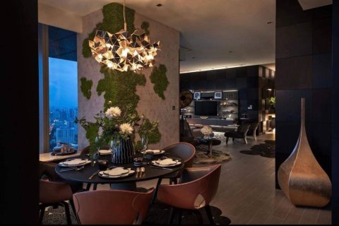 Condo à Bangkok, Thaïlande, 2 chambres № 181011