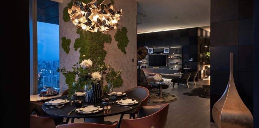 Condominio de 2 dormitorios en Bangkok, Tailandia № 181011