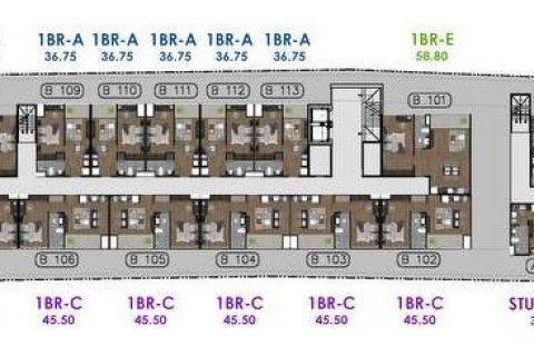 Condominio de 1 dormitorio en Rawai, Tailandia № 165775 - foto 16