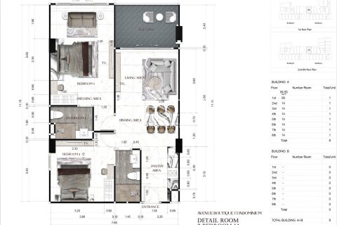 Condominio de 2 dormitorios en Pattaya, Tailandia № 209051 - foto 27