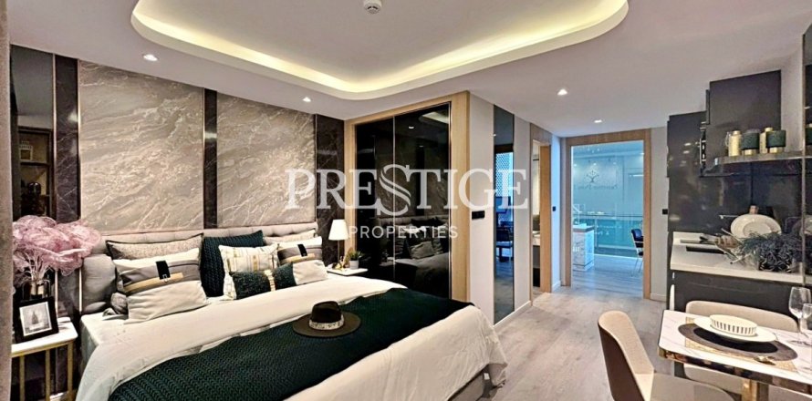 Estudio en el condominio en Pattaya, Tailandia № 209054