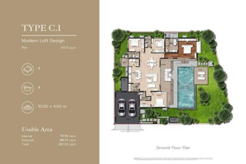 Chalet de 4 dormitorios en Ao Nang, Tailandia № 165835 - foto 29