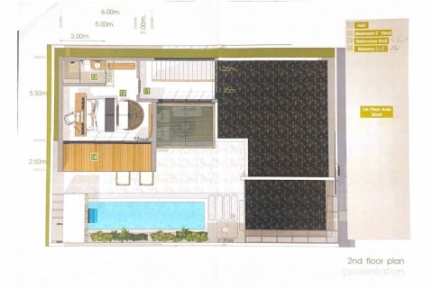 Chalet de 2 dormitorios en Ko Samui, Tailandia № 165833 - foto 9