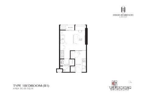 Condo à Bangkok, Thaïlande, 1 chambre  № 165216 - photo 17