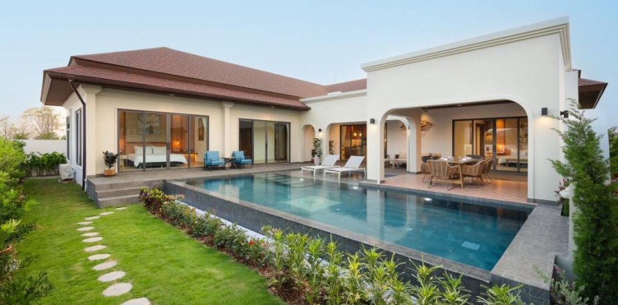 Chalet de 3 dormitorios en Hua Hin, Tailandia № 149577