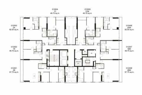 Condominio de 2 dormitorios en Bangkok, Tailandia № 181050 - foto 9