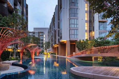 Studio dans le Condo à Watthana, Bangkok, Thaïlande  № 164484 - photo 7