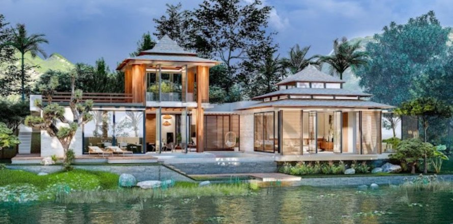 Chalet de 3 dormitorios en Bang Tao, Tailandia № 179760