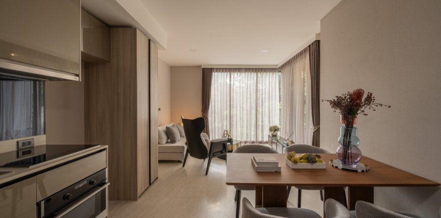 Condo à Bangkok, Thaïlande, 2 chambres  № 65899