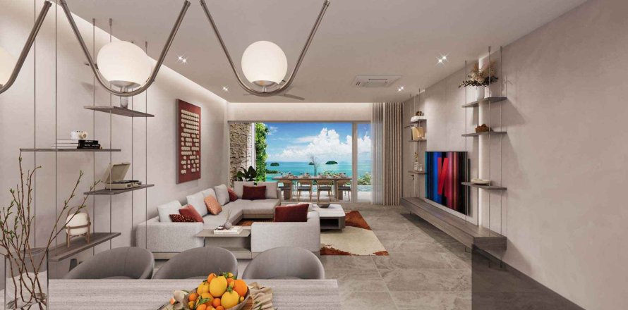 Villa à Whispering  Waves, Ko Samui, Thaïlande 4 chambres № 161392